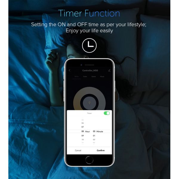 WB5 Controller LED Strip Light Parts 5CH RGB RGBW CCT Dimmer Controller