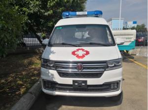 China Jinbei Goldcup Ambulance Turbocharged 2945mm Wheelbase Emergency Ambulance on sale