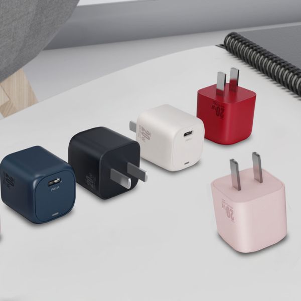 33W Apple GaN Charger Colourful White Black Green Pink Yellow