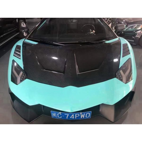 1016 Style Carbon Fiber Bonnet for Aventador Lp700 LP720 LP750SVCarbon Fiber Hood Top Quality