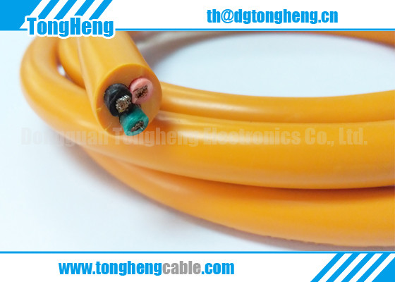Chlorinated Polyethylene CPE Sheathed Heavy Duty Customized Rubber Cable