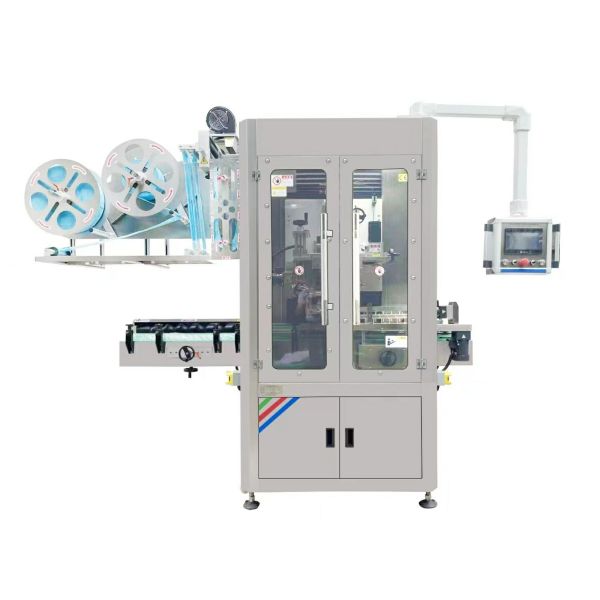 High-Speed Sleeve Labeling Machine for Glass Bottle Sleeves Shrink Sleeve Applicator