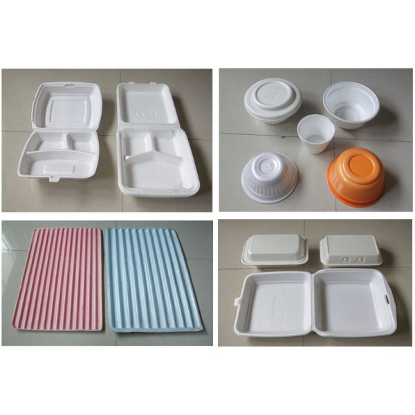 Disposable PS Foam Take Away Food Container Production Line Machine
