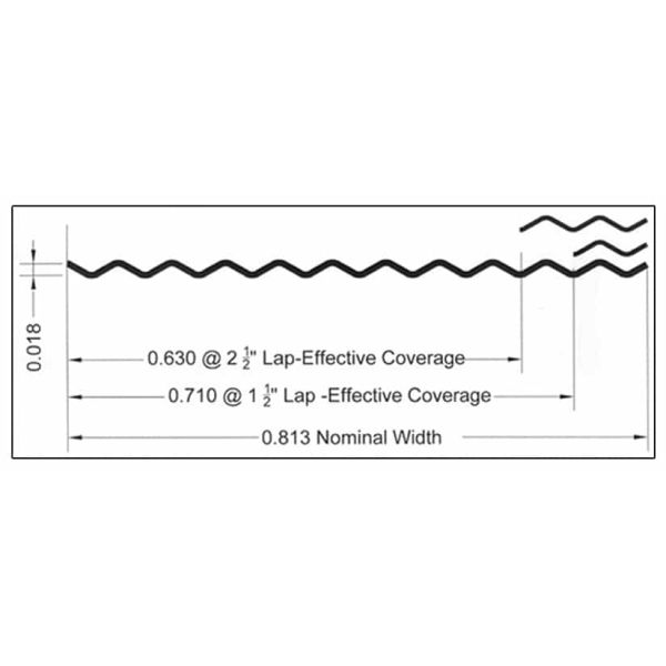 AISI 1.0mm Color Coated Galvanized Corrugated Metal Roofing Sheet