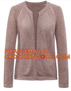 China Hot Sale Professional Sweater Cardigan Women, V-Neck Two-Pocket Cashmere Cardigan Sweater for women wholesale