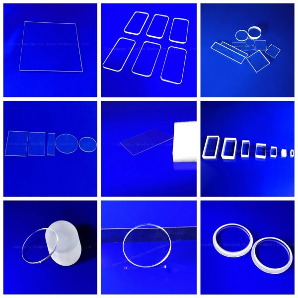 Custom Silicon Wafer Cleaning Rack Quartz Groove Boat High Temperature Resistant