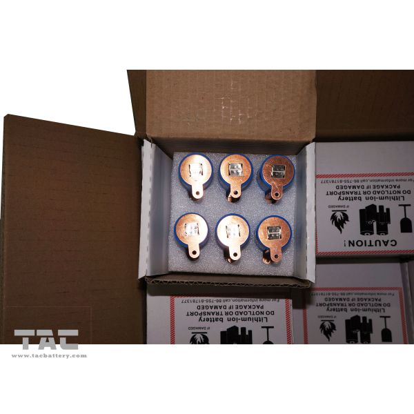 Rechargeable IFR26650 3.2V LiFePO4 Battery 2350mAh With Tabs For Back Up Power