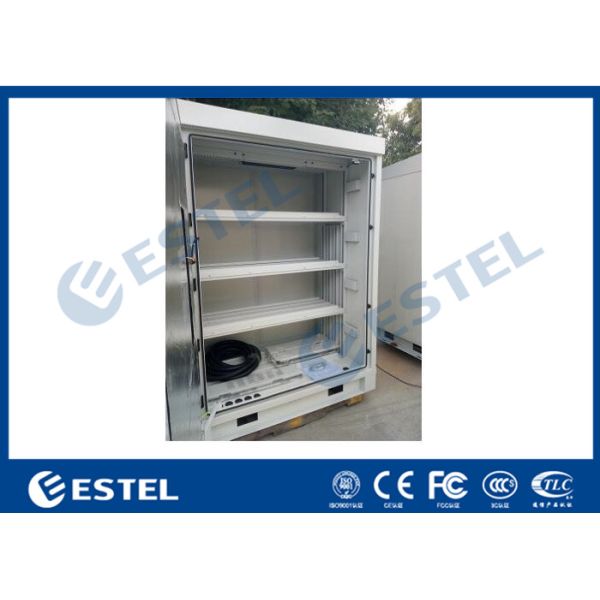 Anti Theft ISO9001 600W Air Conditioner Outdoor Battery Cabinet