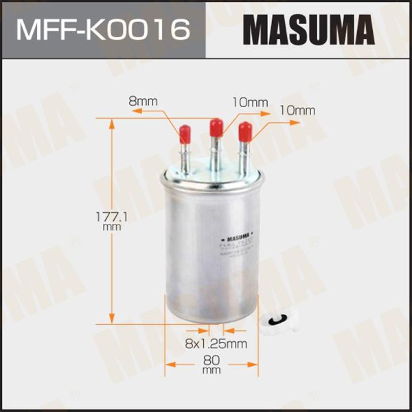 MASUMA Fuel Filter MFF-K0016 for SSANGYONG KYRON 6650921101 6650921301 For Your Needs