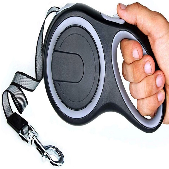 Pink 10m Retractable Dog Lead Heavy Duty Extendable Dog Leash