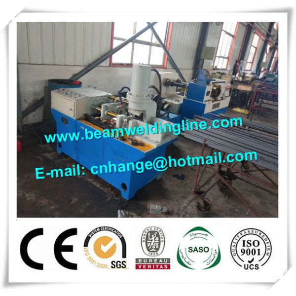 Rebar CNC Drilling And Threading Machine , Steel Rod Threading Machine
