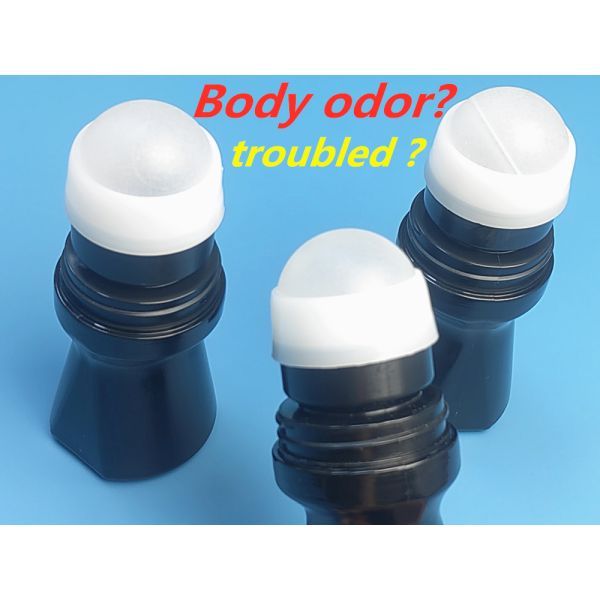 50ml 60ml Cosmetic Packaging Bottles Roll on Bottle Mosquito Repeller Bottle Women Underarm body odor roller on bottle