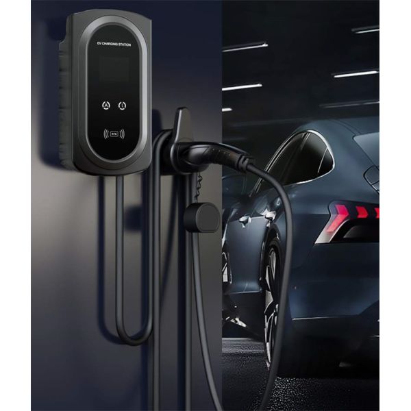 11kWh WIFI Level 2 EV Charger Station EVSE Wallbox 7KW 22KW For HYUNDAI KONA