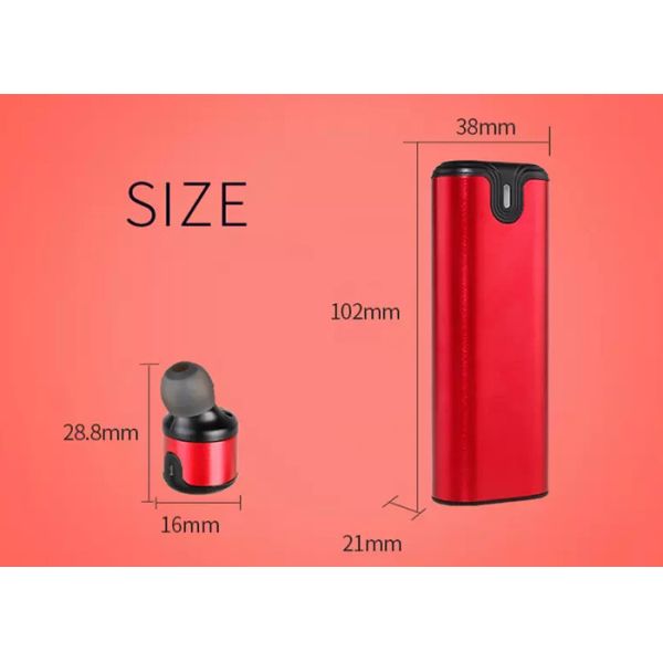 High Durability In Ear Type True Wireless Stereo Earbuds Custom Color