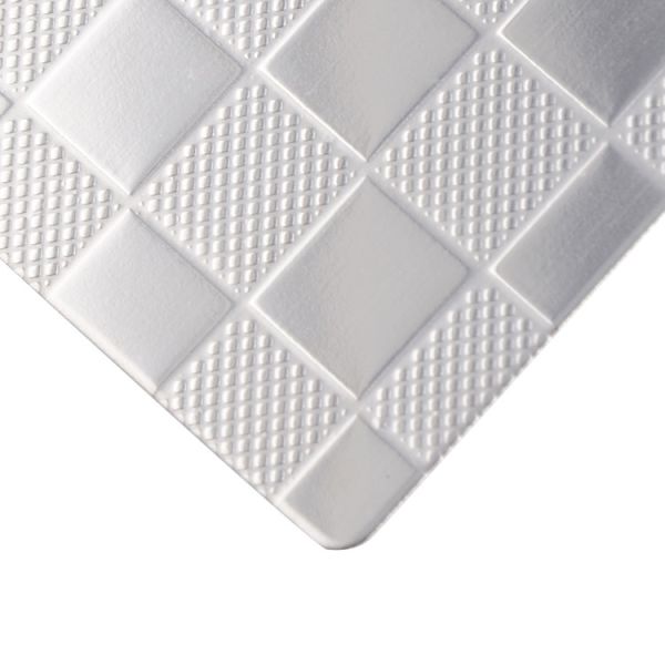 Square Pattern 304 316 Embossed Stainless Steel Sheet 2mm Stainless Steel Plate AISI