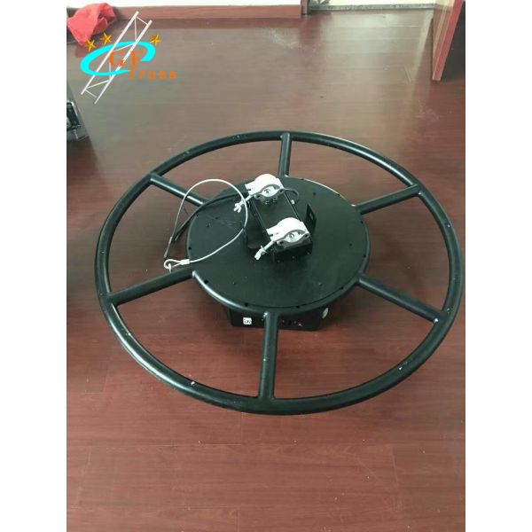 Wedding Mini Circle Rotating Lighting Aluminum Stage Truss