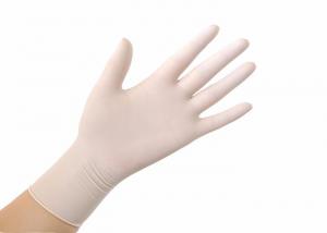 China sterile disposable gloves material latex nitrile powder free safety gloves color blue white customized standard size SML on sale