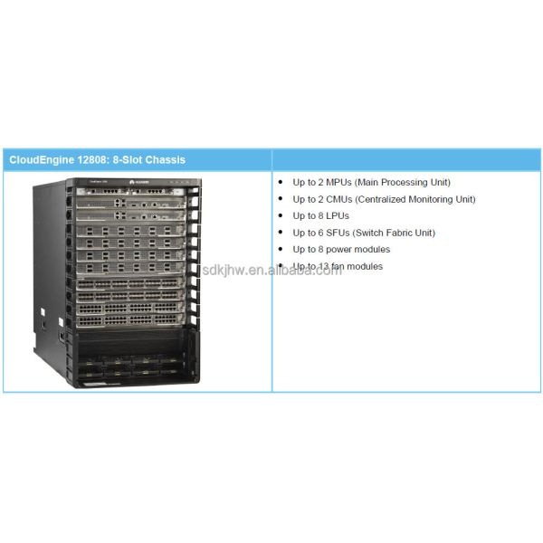 Maximize Your Data Center Potential with Hua Wei CE12808 DC Assembly Chassis and Fans