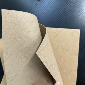 Recyclable And Biodegradable Kraft Paper Rolls Uncoated White / Bleached For Branding And Marketing