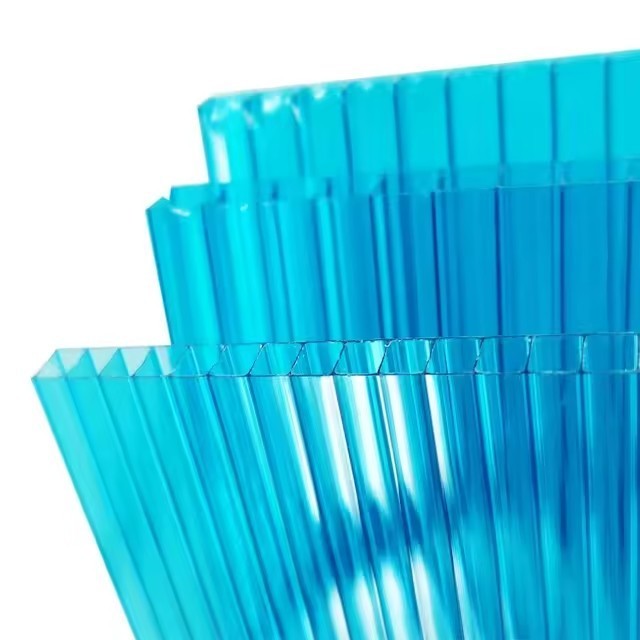 Transparent Polycarbonate Sheet Virgin Polycarbonate Twinwall Sheet For Building