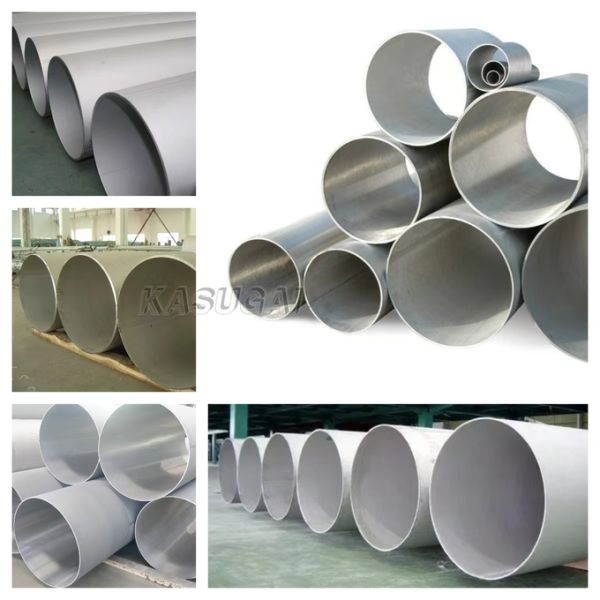 EFW Cold Drawn Welded Tubes , Polished Round ASTM A358 316L SS Tube