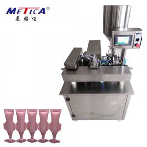 China 10ml Small Soft Cream Tube Filling Machine With Ultrasonic Sealing System wholesale