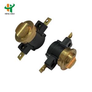 China Copper Head KSD302 Bimetallic Thermostat Temperature Switch 250V 15A To 60A wholesale