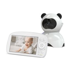 China 5.5 Inch HD PTZ Baby Monitor with Pan-Tilt Night Vision and Lullabies on sale