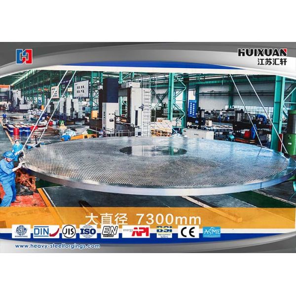 316L 4500mm Stainless Steel Forging Tube Sheets For Heat Exchanger