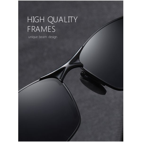 Bike Motorcycle Mens Luxury Polarized Stylish Sunglasses Photochromic Sunglasses With Polarized Lens