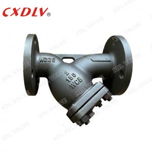 China Carbon Steel Flanged Ends	Y Strainer Valve With Mesh 80 PN16 RF on sale