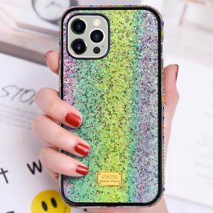 China Glossy Mobile Phone Case Luxury Diamond Protection Back Case For IPhone 13 12 Promax wholesale