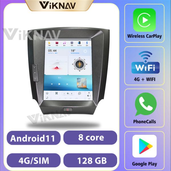 10.4 Inch Touch Screen Head Unit For Lexus IS 2006-2012 Navigation GPS Multimedia DVD Player Android Wireless Carplay