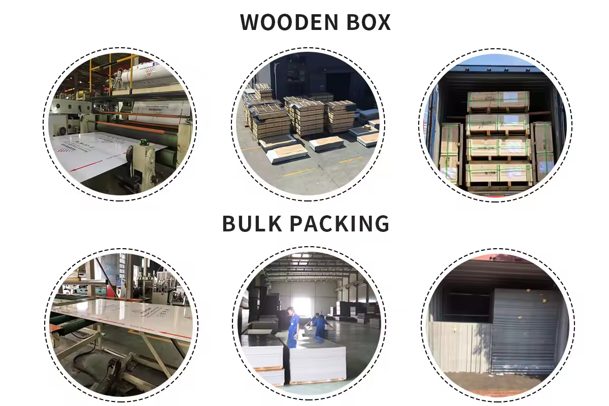 Sky Blue Indoor Anti-Scratch Acp Sheet Aluminum Composite Panel Building Decoration 4MM Outside Wall Cladding 48in X 96in