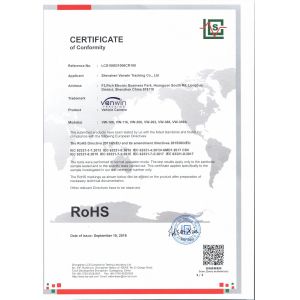 Shenzhen Vanwin Tracking Co.,Ltd Certifications