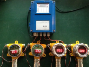 Multi Channel LCD Display Industry Gas Detector Control Panel Gas Leak Detector Controller