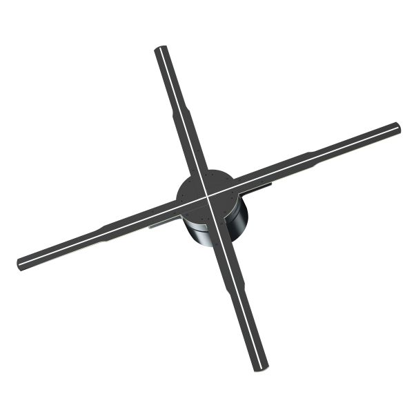 Holographic Fans 3D Advertising Projector Wifi Led Sign Player Remote Advertise Display