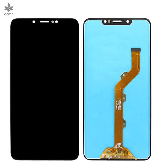 Quality Black Android LCD Screen Display Assembly with Original Digitizer for Tecno Spark 3 Pro for sale
