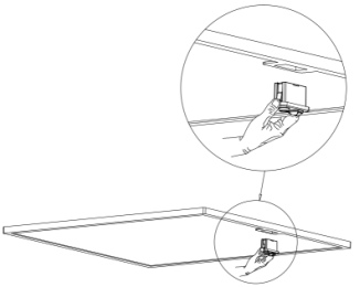 2.4G RF Wireless Network Microwave Sensor For Panel And Linear Light With Daylight Harvesting Function