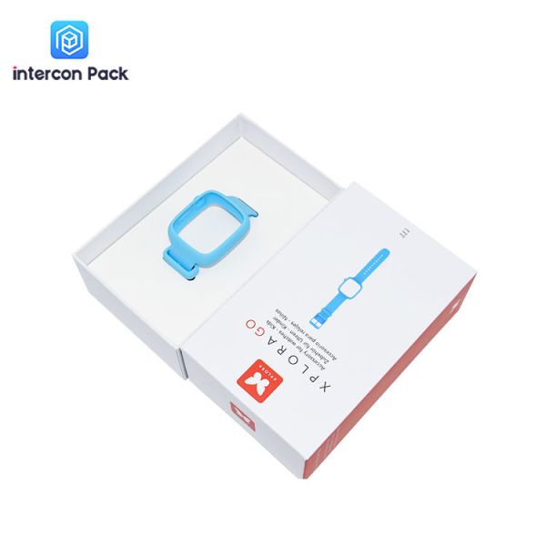 6.34X4.06 Inch Custom Paper Jewelry Boxes CMYK Printing Matte Film