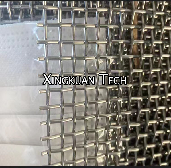 1m 3 Feet / 4 Feet / 5 Feet Width Crimped Wire Mesh Stainless Steel 201 304 316 316L