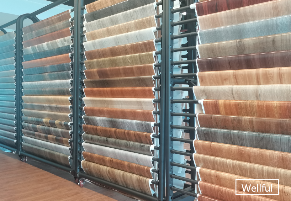 0.15mm PVC Self Adhesive Film Antique Wooden For Wall Panels Ceilings