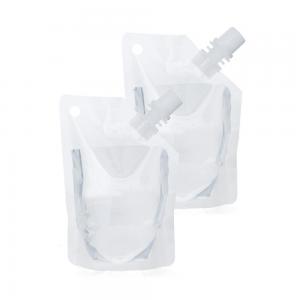 China PET NY PE Custom Stand Up Pouch Bags With Spout For Liquid Packaging wholesale