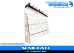 China Wire Metal Book Display Shelving Units , Book Display Rack For Supermarket / Library on sale