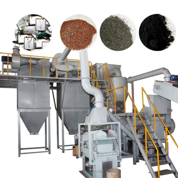 Full Automatic Li Battery Recycling Machine Efficiently Recycle Lithium Battery