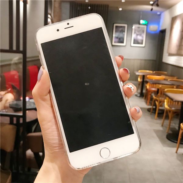 Rehinestone Electroplated Designer Makeup Phone Case With Mirror