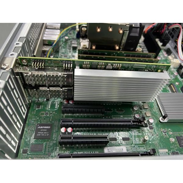 Zynshield 2U C621 Intel Xeon 3rd Generation 4316 IPMI Rail Kits Server Supporting 100Gbps QSFP+ SFP+ Optical Expansion Cards