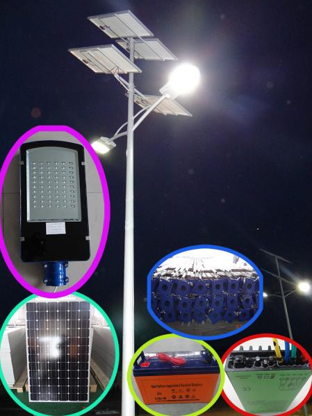 Applied in More than 50 Countries 5 years Warranty Products CE ROHS IEC Certificated 60w led Solar Street Light