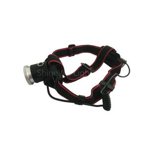 China 554 Lumen Rechargeable Focusing Headlamp 1m Impact Resistant Waterproof IP64 wholesale