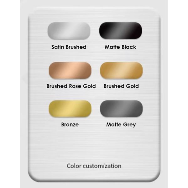 Stainless Steel 304 Undermount Vessel Sinks Rectangular Shape Durable